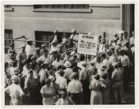 Picketing and striking workers